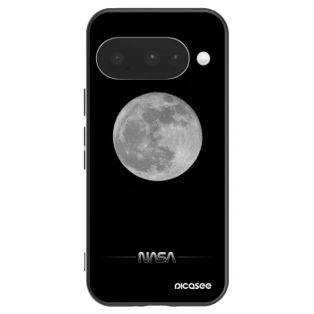 Picasee Μαύρη θήκη σιλικόνης για Google Pixel 10 - Moon Minimal