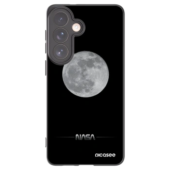 Picasee Μαύρη θήκη σιλικόνης για Samsung Galaxy S26+ - Moon Minimal