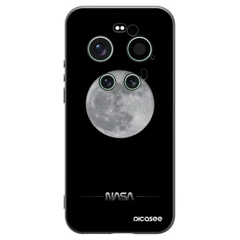 Picasee Μαύρη θήκη σιλικόνης για Xiaomi 17 Ultra - Moon Minimal