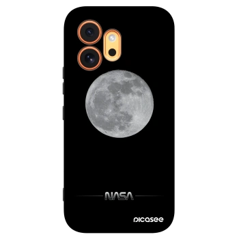 Picasee Μαύρη θήκη σιλικόνης για Honor 600 - Moon Minimal