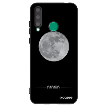 Picasee Μαύρη θήκη σιλικόνης για Honor 20 Lite - Moon Minimal