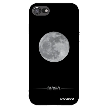 Picasee διαφανής θήκη σιλικόνης Apple iPhone SE 2020 - Moon Minimal