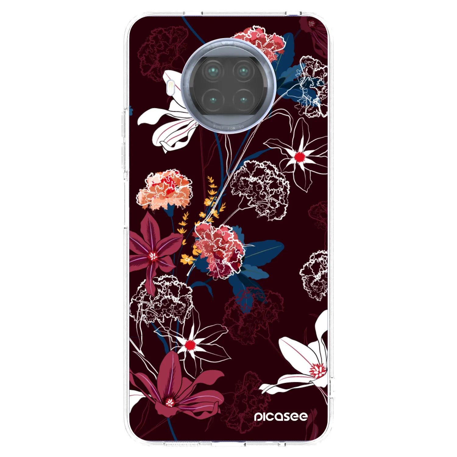 Picasee διαφανής θήκη σιλικόνης Xiaomi Mi 10T Lite - Dark Meadow