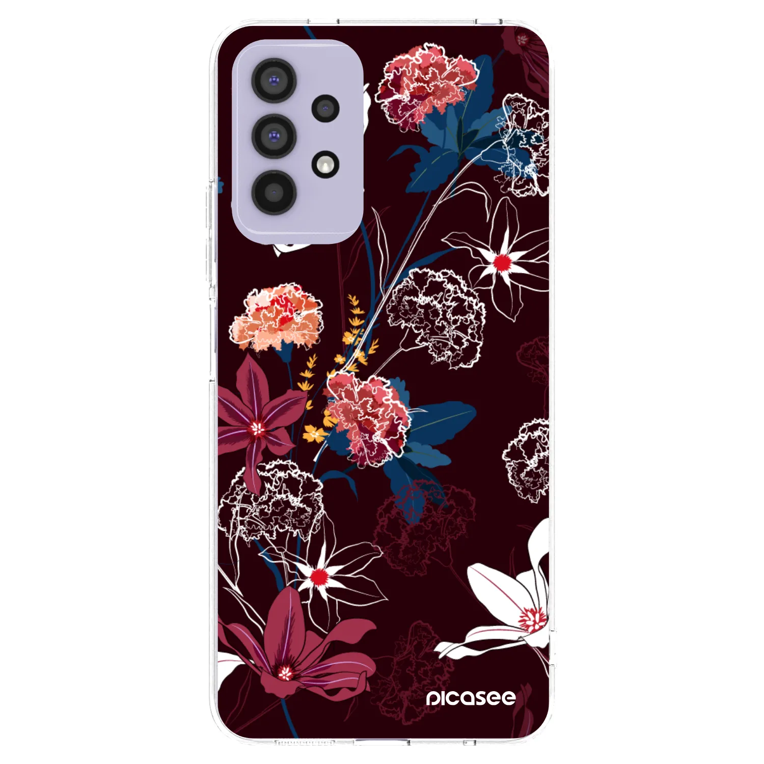 Picasee διαφανής θήκη σιλικόνης Samsung Galaxy A32 4G SM-A325F - Dark Meadow