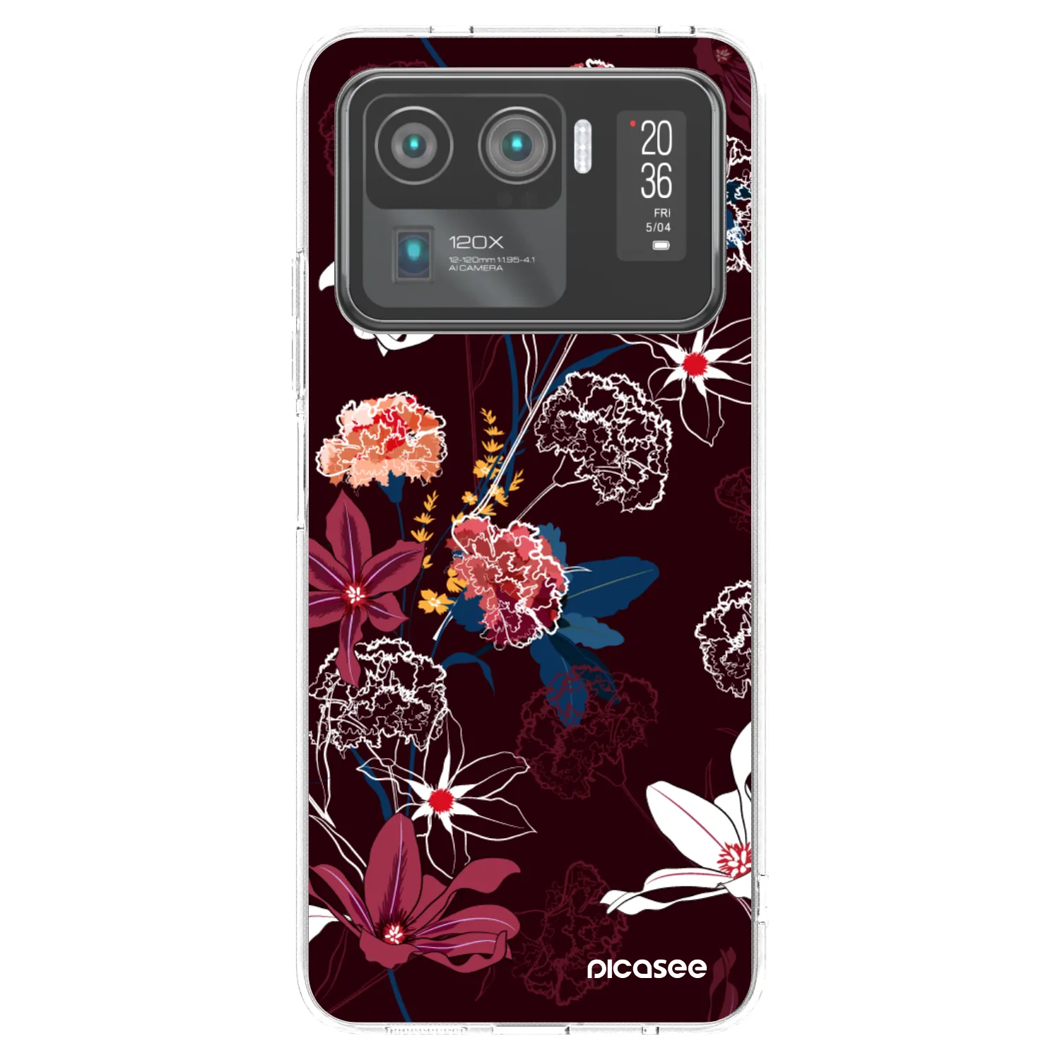 Picasee διαφανής θήκη σιλικόνης Xiaomi Mi 11 Ultra - Dark Meadow