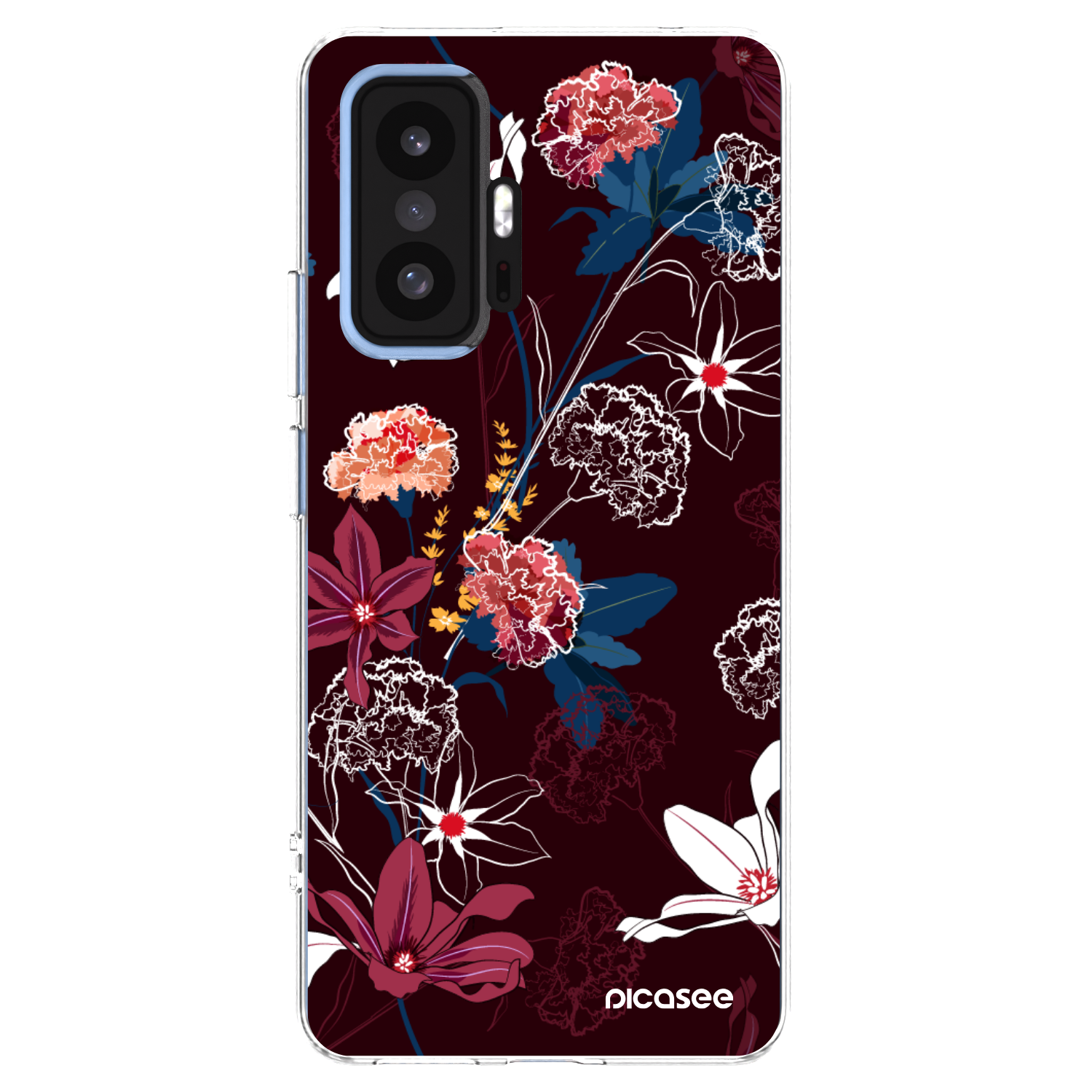 Picasee διαφανής θήκη σιλικόνης Xiaomi 11T - Dark Meadow