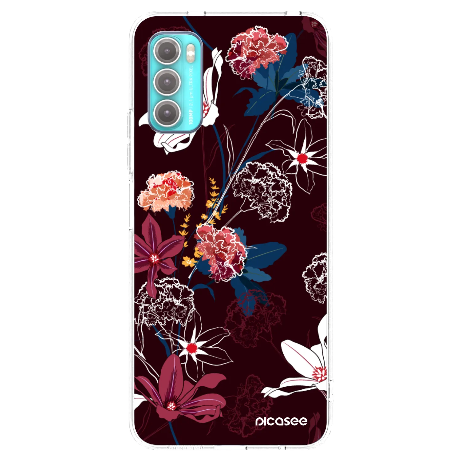 Picasee διαφανής θήκη σιλικόνης Motorola Moto G60 - Dark Meadow