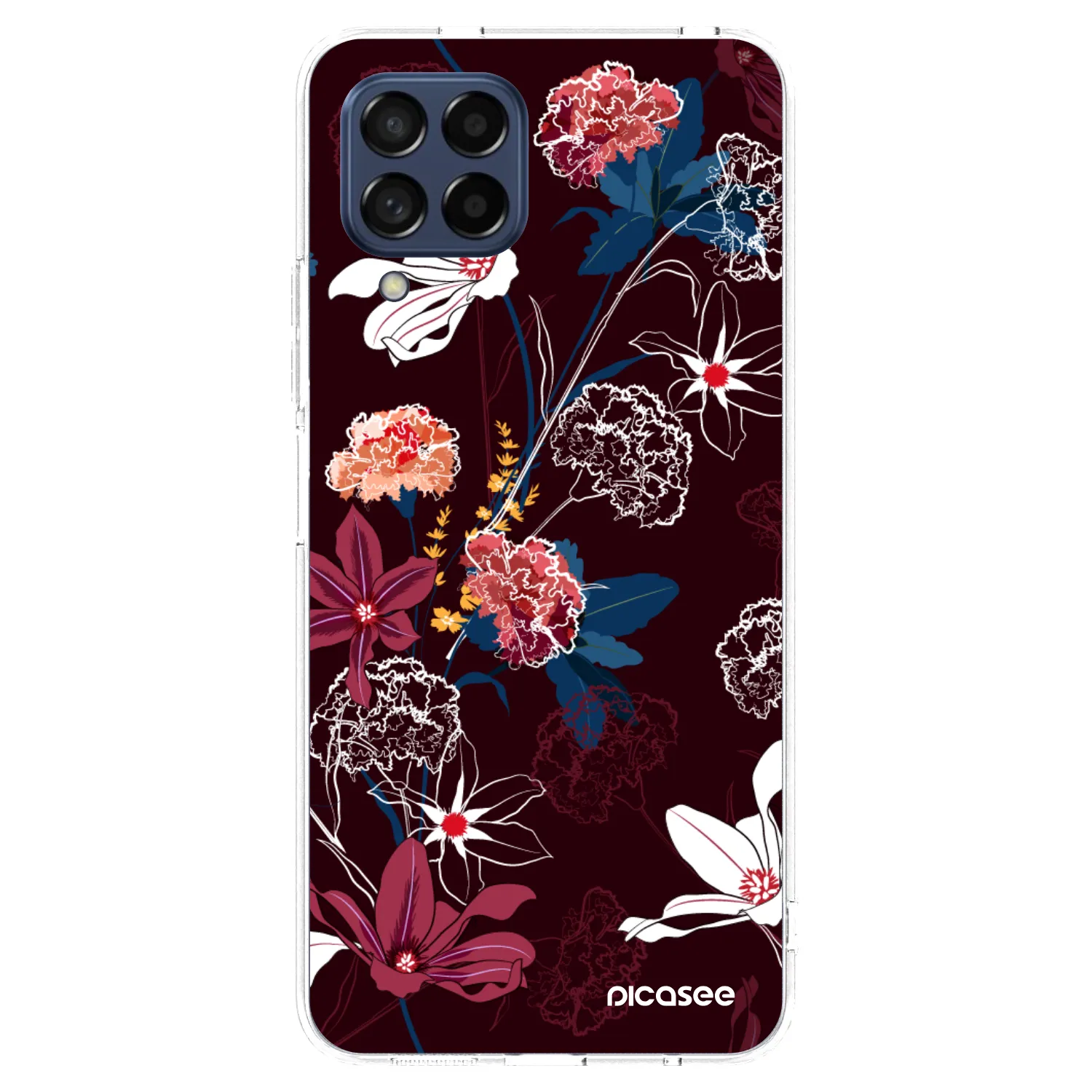 Picasee διαφανής θήκη σιλικόνης Samsung Galaxy M53 5G - Dark Meadow