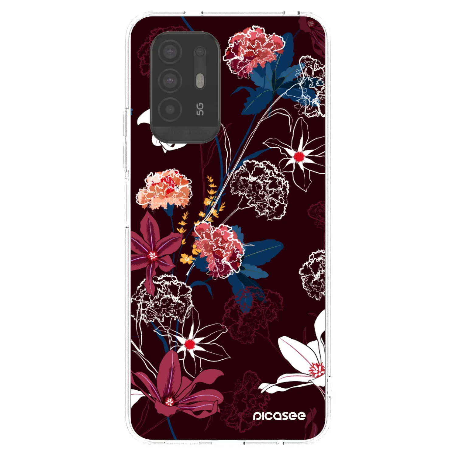 Picasee διαφανής θήκη σιλικόνης OPPO A94 5G - Dark Meadow