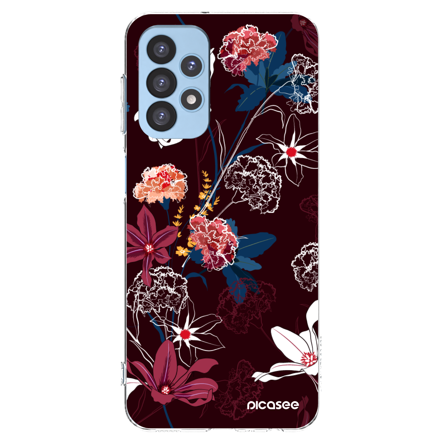 Picasee διαφανής θήκη σιλικόνης Samsung Galaxy A23 A235F 4G - Dark Meadow