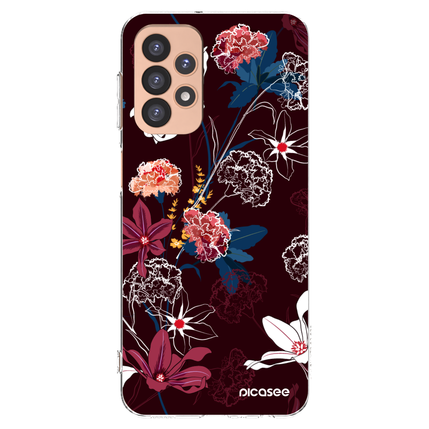 Picasee διαφανής θήκη σιλικόνης Samsung Galaxy A23 A236B 5G - Dark Meadow