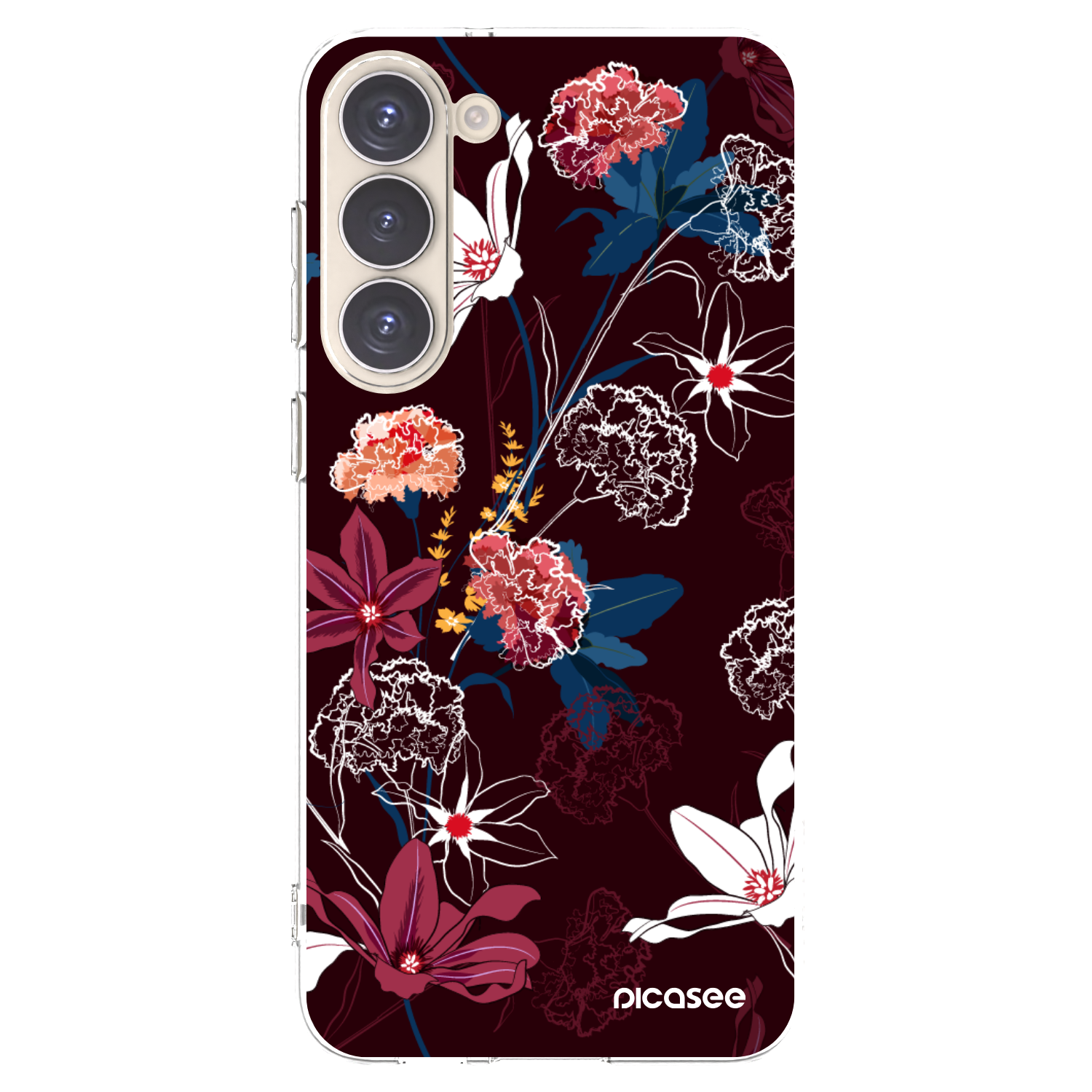 Picasee διαφανής θήκη σιλικόνης Samsung Galaxy S23+ 5G - Dark Meadow