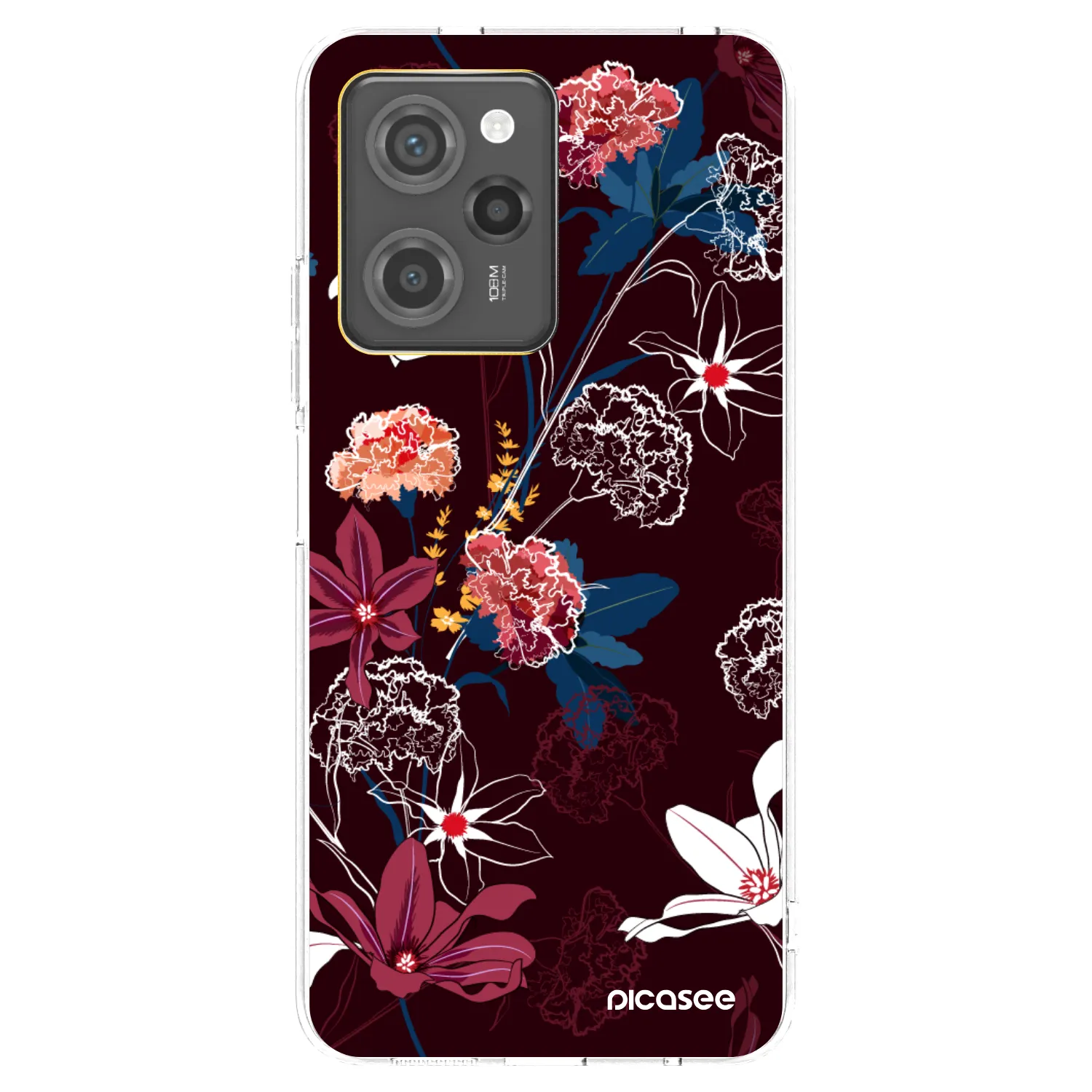 Picasee διαφανής θήκη σιλικόνης Xiaomi Poco X5 Pro - Dark Meadow