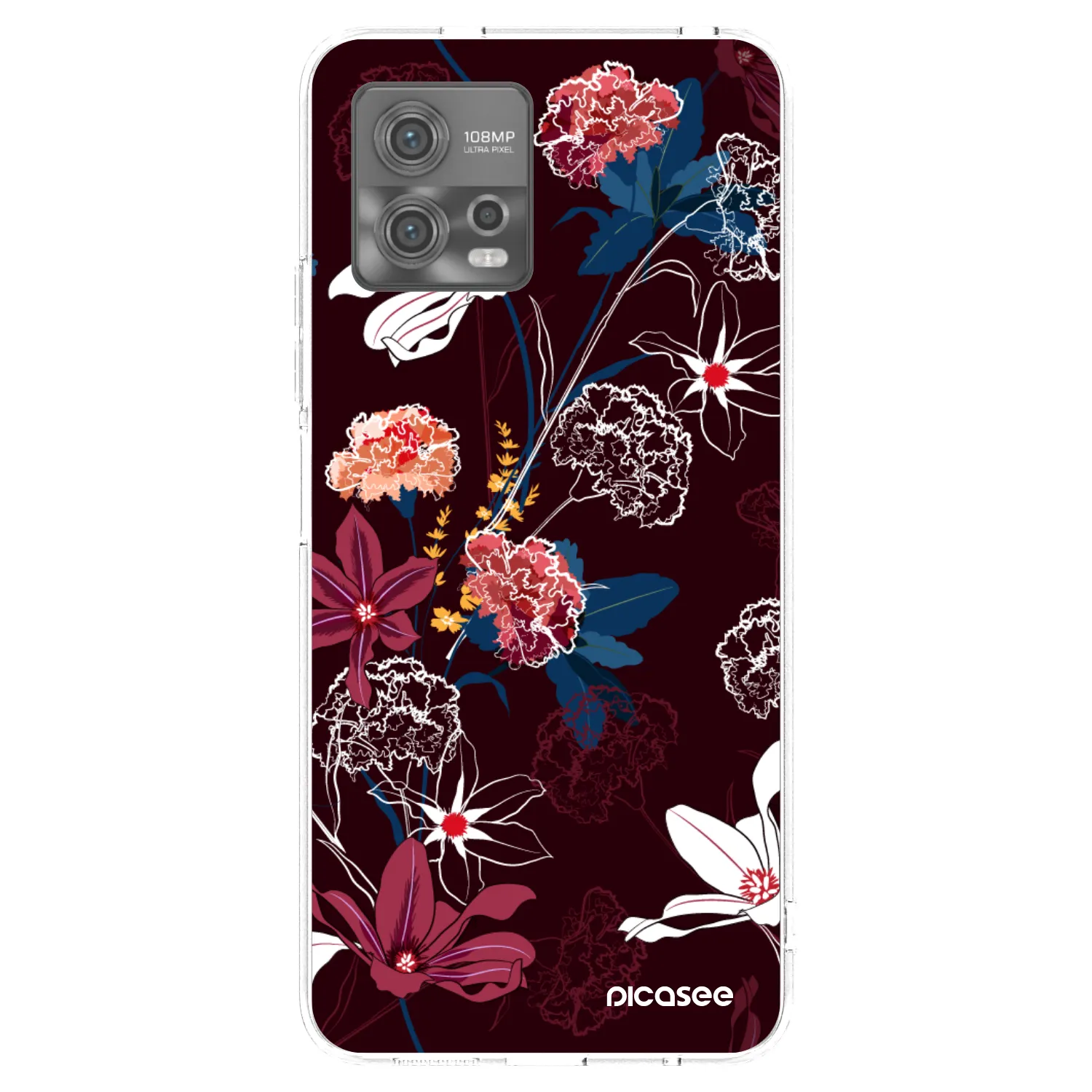 Picasee διαφανής θήκη σιλικόνης Motorola Moto G72 - Dark Meadow