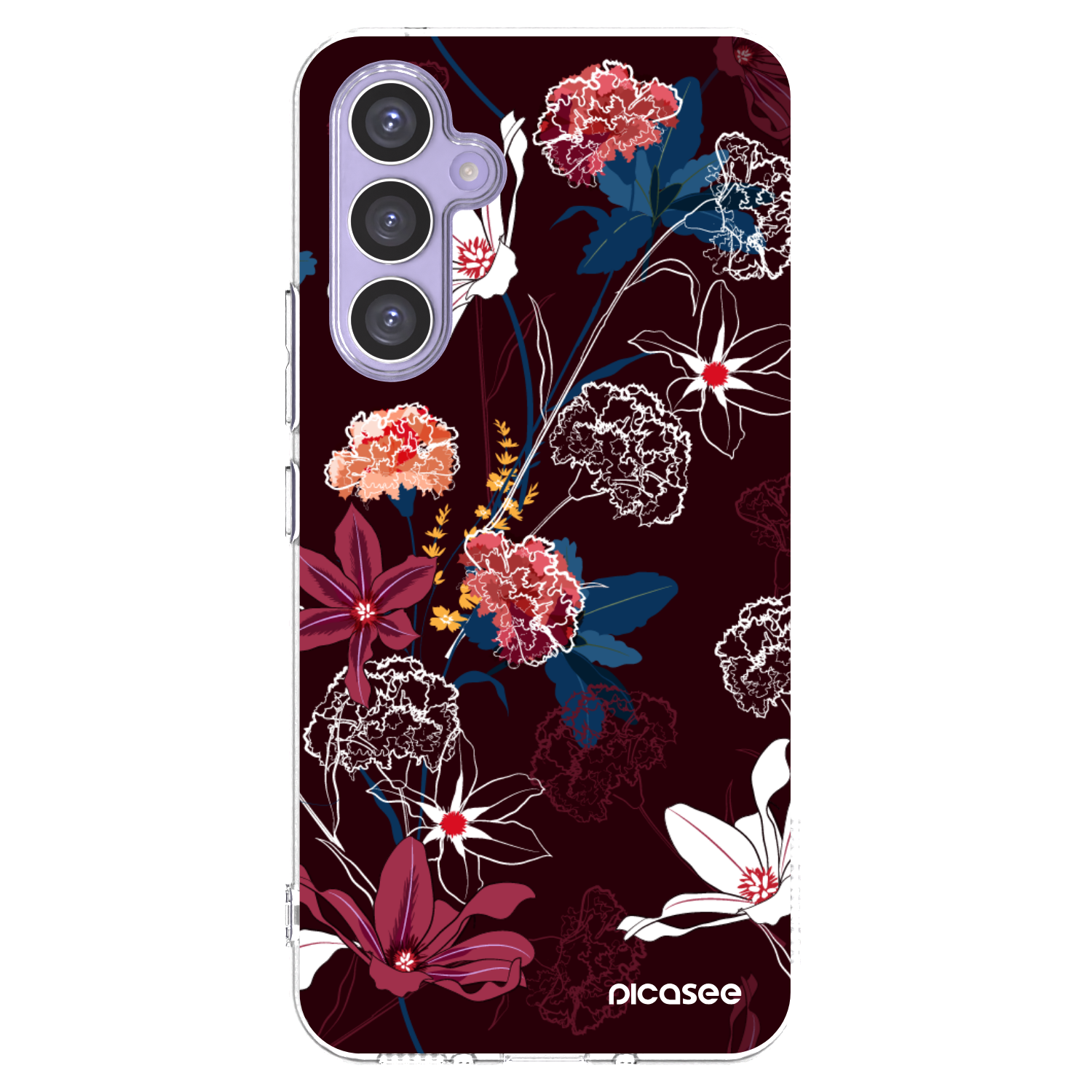 Picasee διαφανής θήκη σιλικόνης Samsung Galaxy A54 5G A546B - Dark Meadow