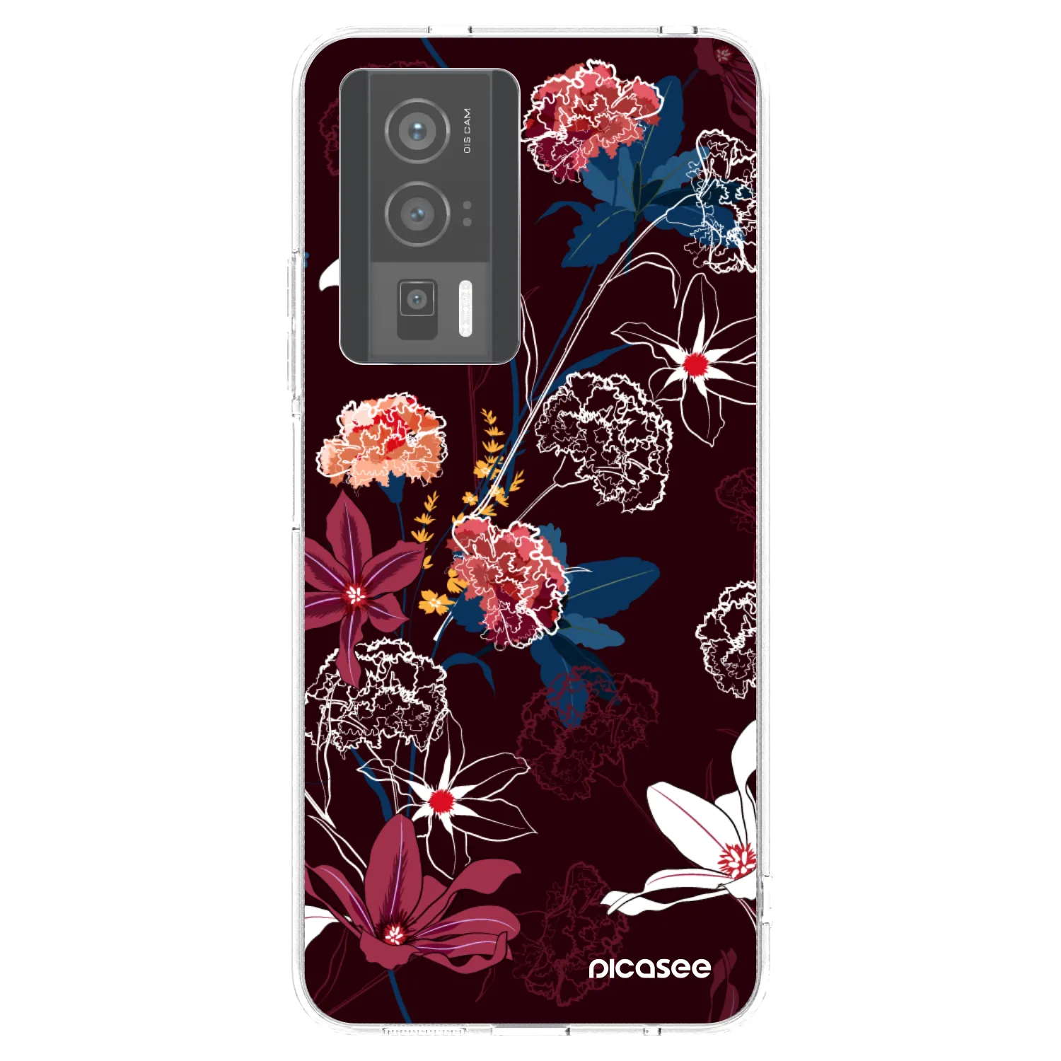 Picasee διαφανής θήκη σιλικόνης Xiaomi Poco F5 Pro 5G - Dark Meadow