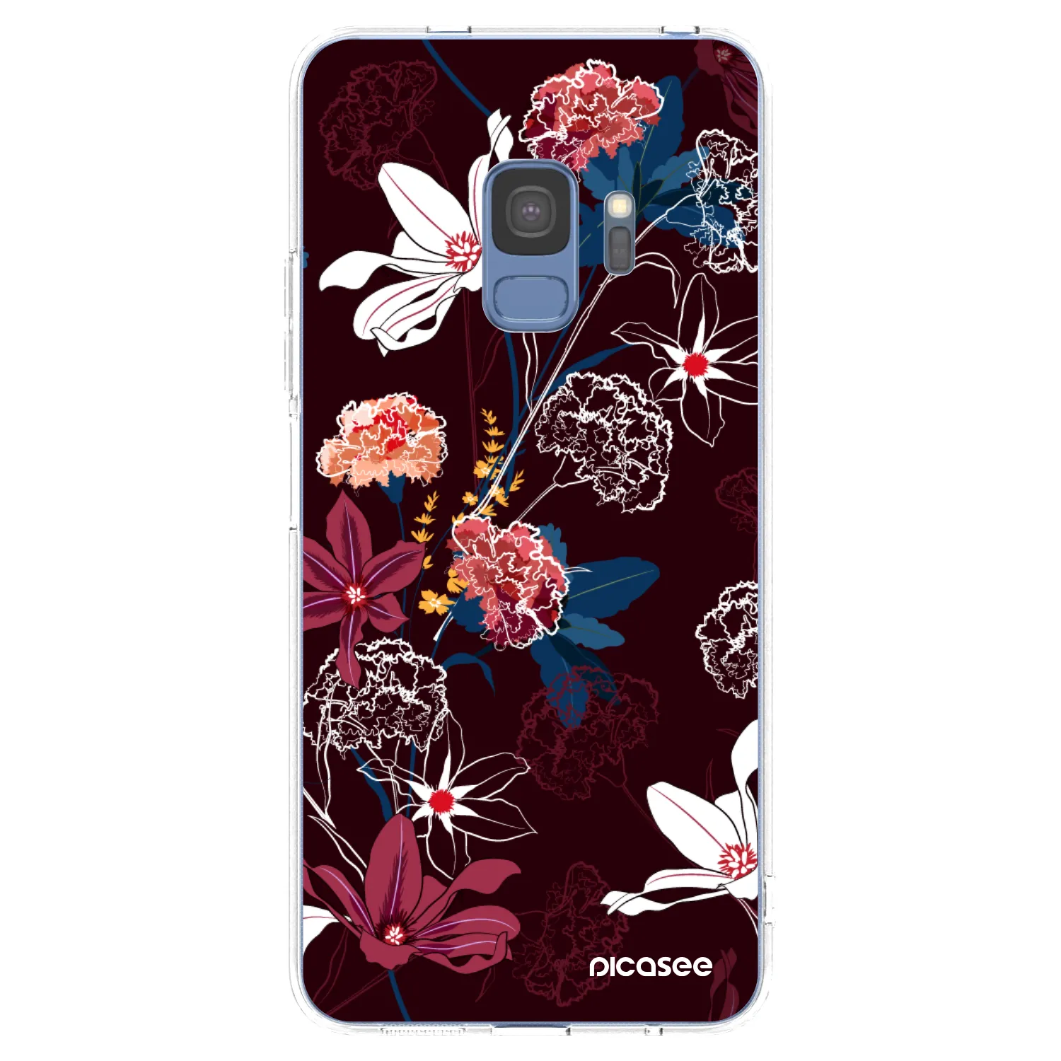 Picasee διαφανής θήκη σιλικόνης Samsung Galaxy S9 G960F - Dark Meadow