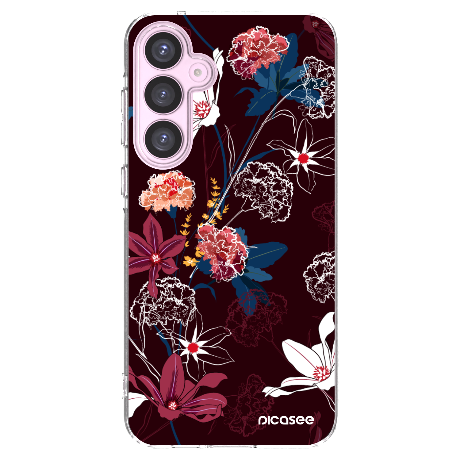 Picasee διαφανής θήκη σιλικόνης Samsung Galaxy A55 5G A556B - Dark Meadow
