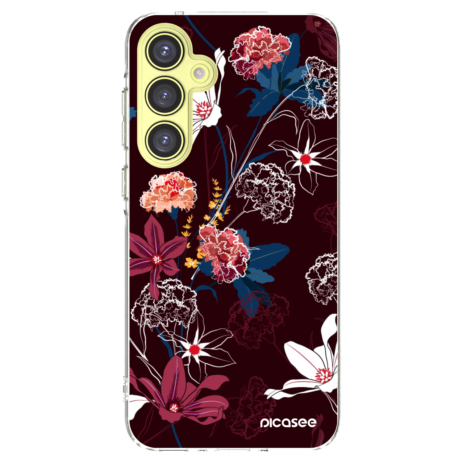 Picasee διαφανής θήκη σιλικόνης Samsung Galaxy A35 5G A356B - Dark Meadow