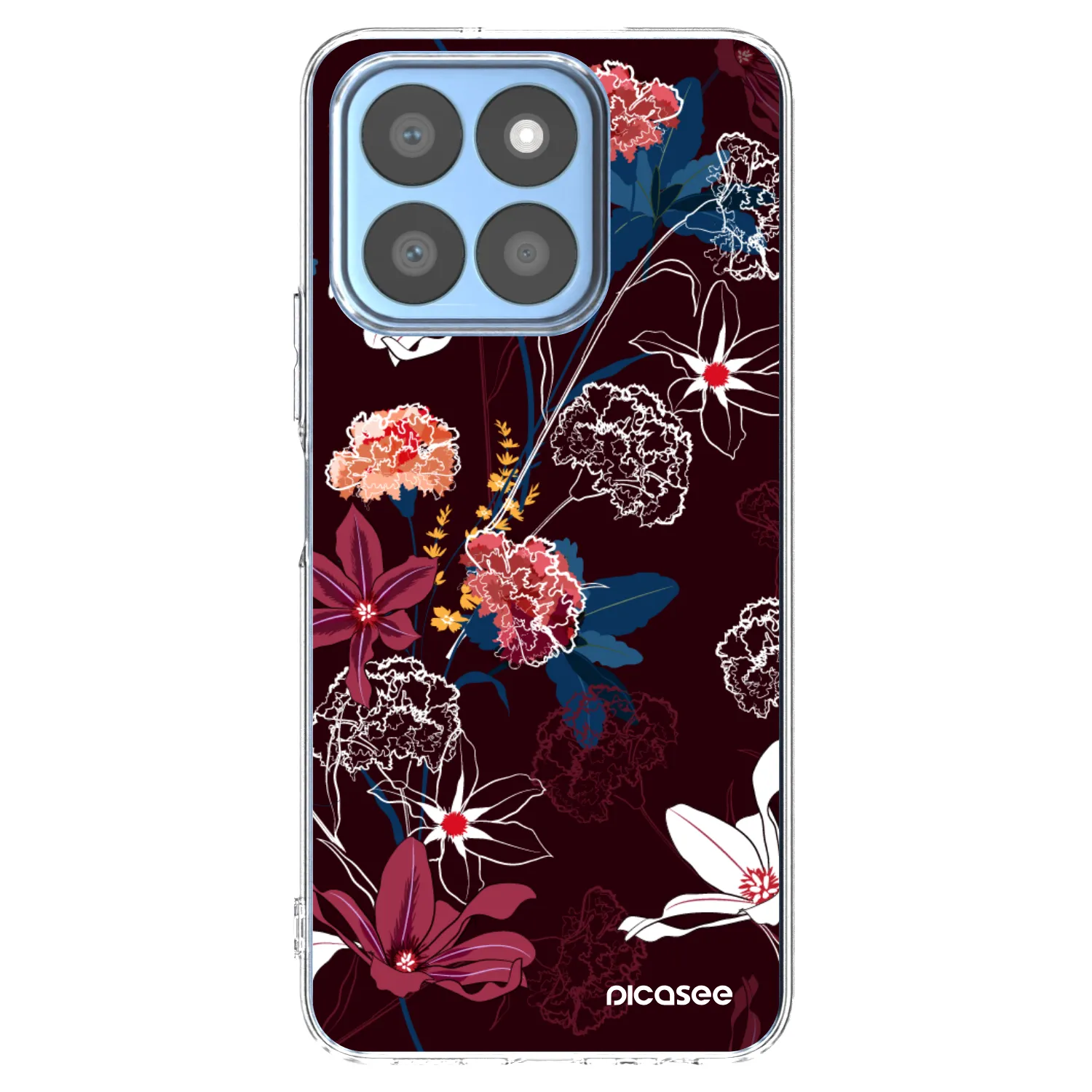 Picasee διαφανής θήκη σιλικόνης Honor X8b - Dark Meadow
