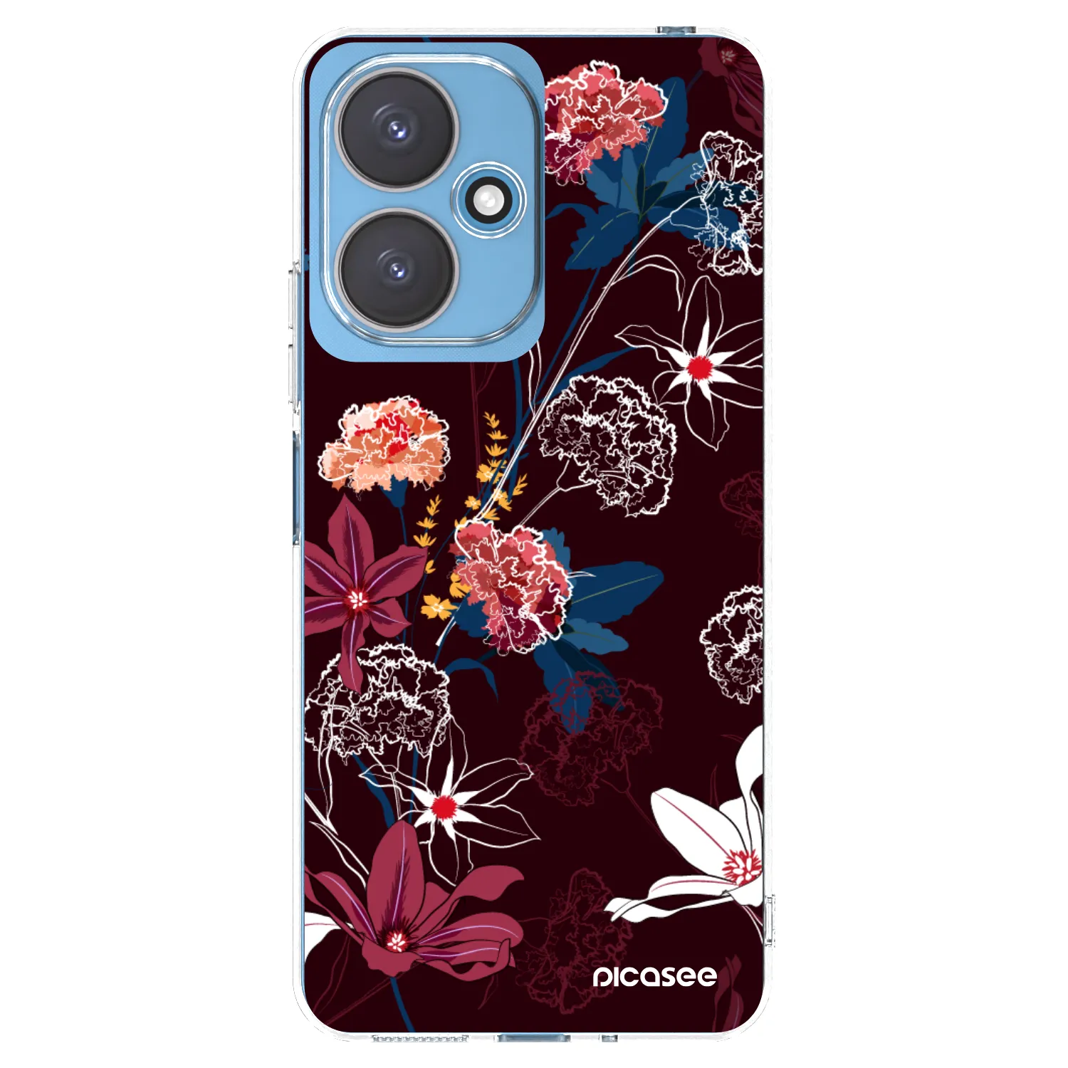 Picasee διαφανής θήκη σιλικόνης Xiaomi Redmi 13C 5G - Dark Meadow