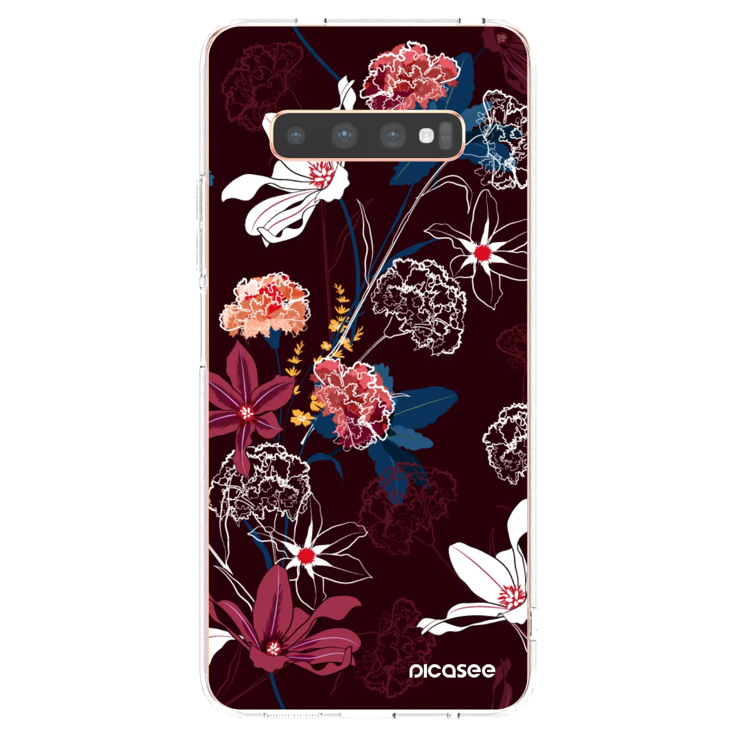 Picasee διαφανής θήκη σιλικόνης Samsung Galaxy S10 Plus G975 - Dark Meadow