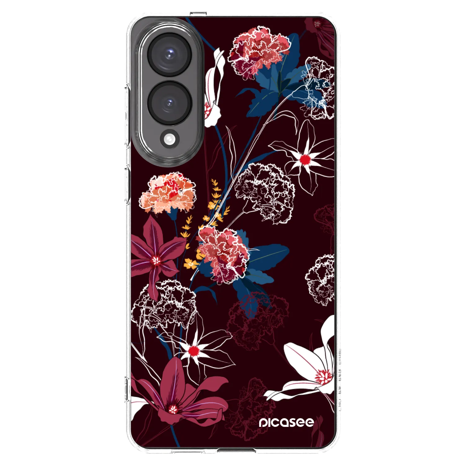 Picasee διαφανής θήκη σιλικόνης Samsung Galaxy S25 Edge 5G - Dark Meadow