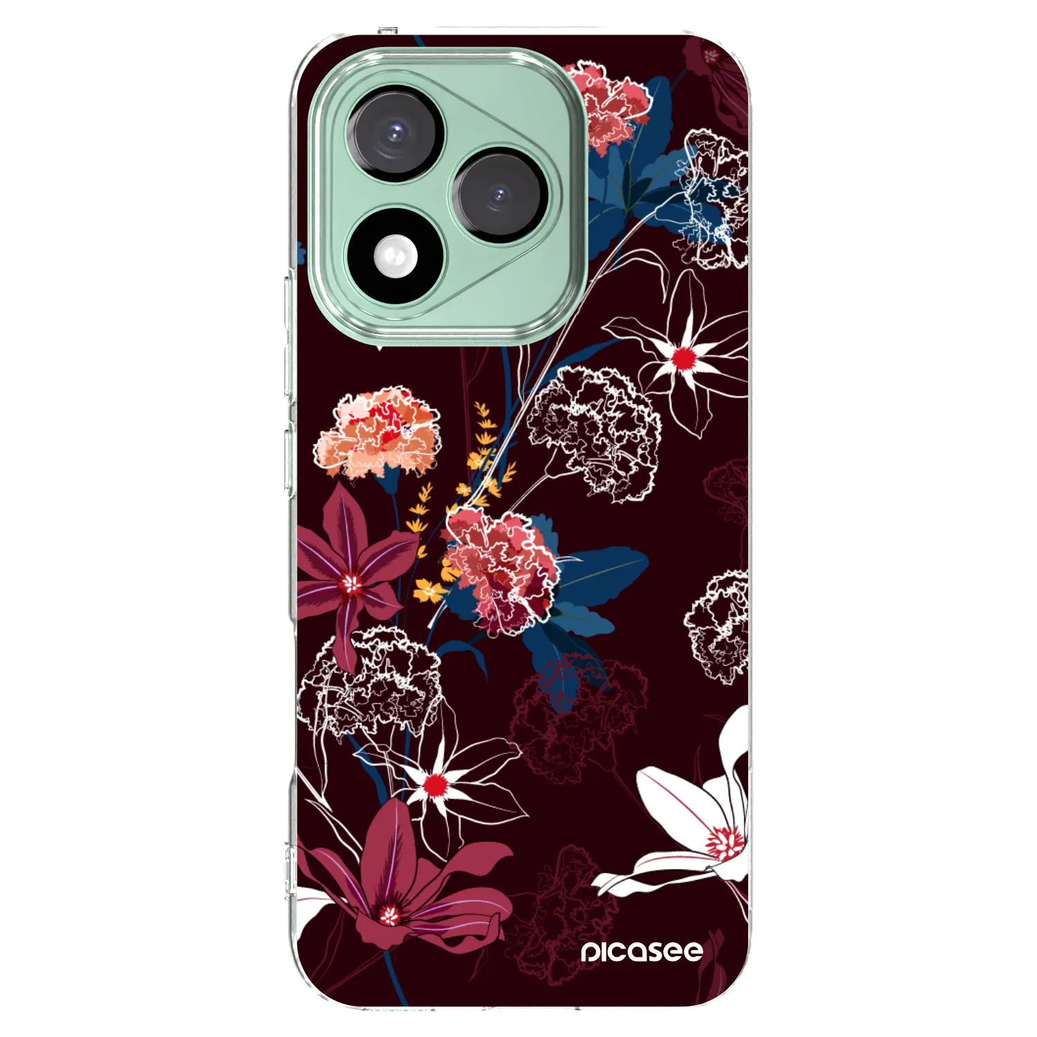 Picasee διαφανής θήκη σιλικόνης Honor 400 Lite 5G - Dark Meadow