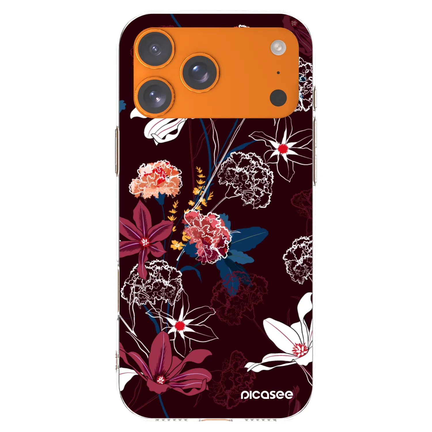 Picasee διαφανής θήκη σιλικόνης Apple iPhone 17 Pro Max - Dark Meadow