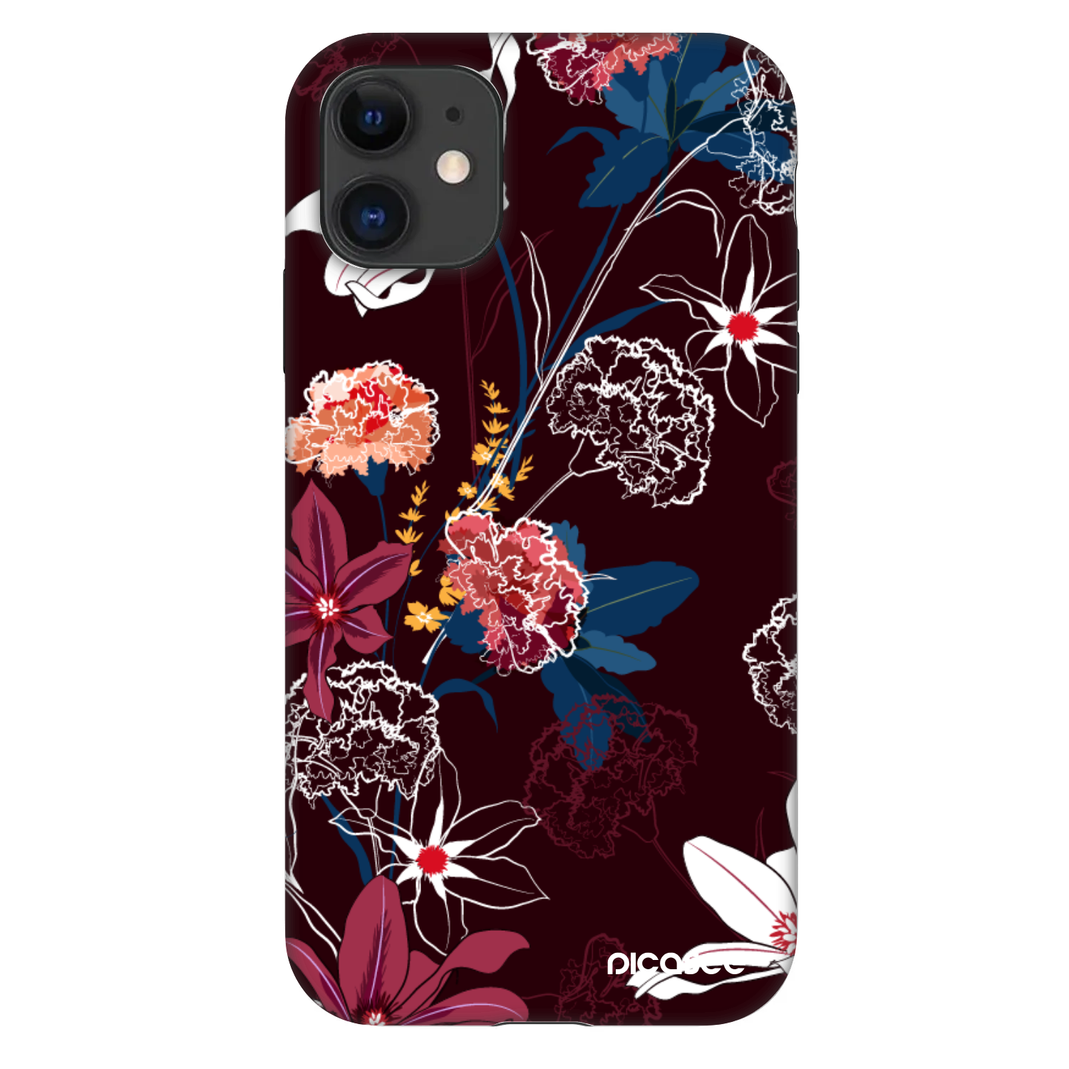 Picasee Fashion Case για Apple iPhone 11 - Dark Meadow