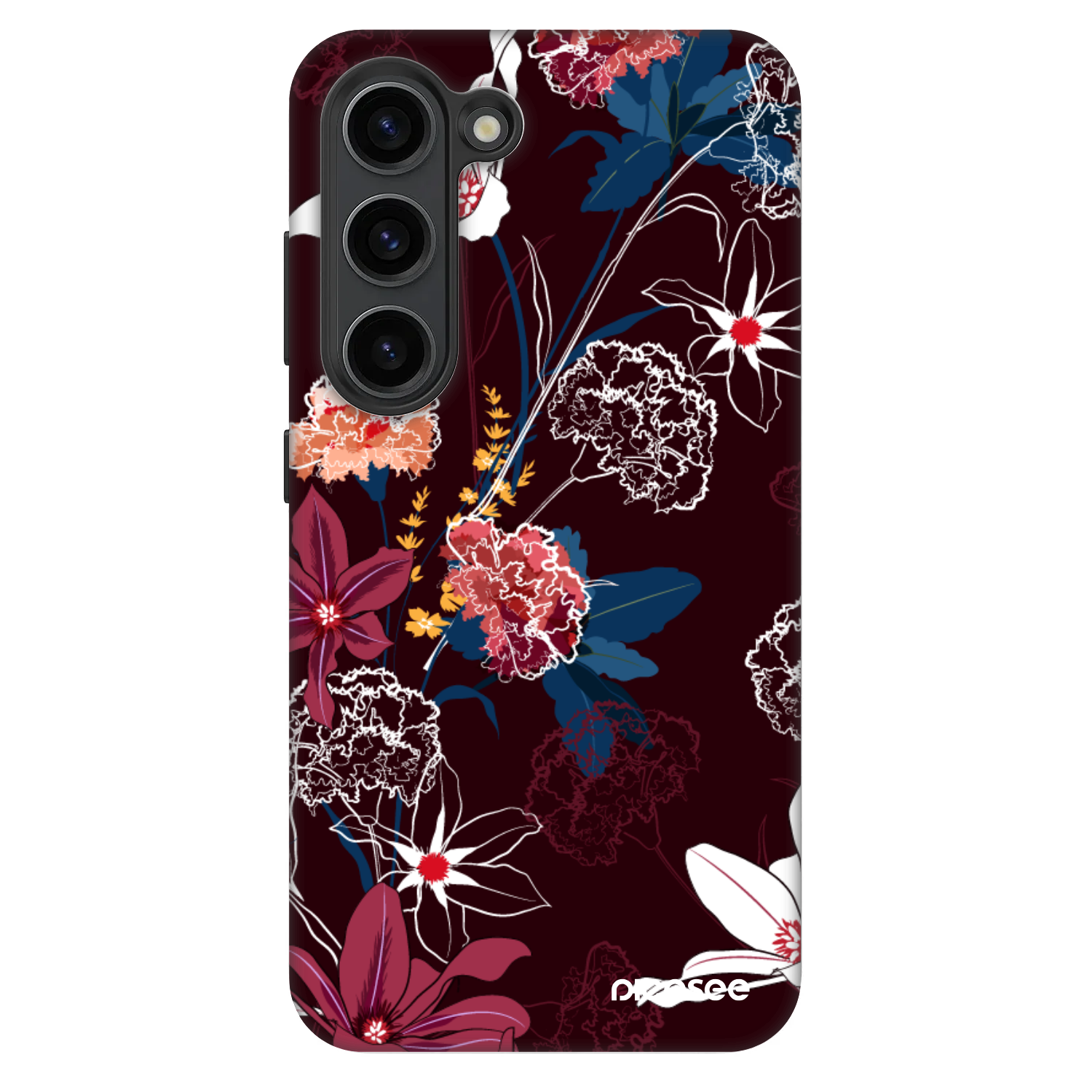 Picasee Fashion Case για Samsung Galaxy S23 5G - Dark Meadow