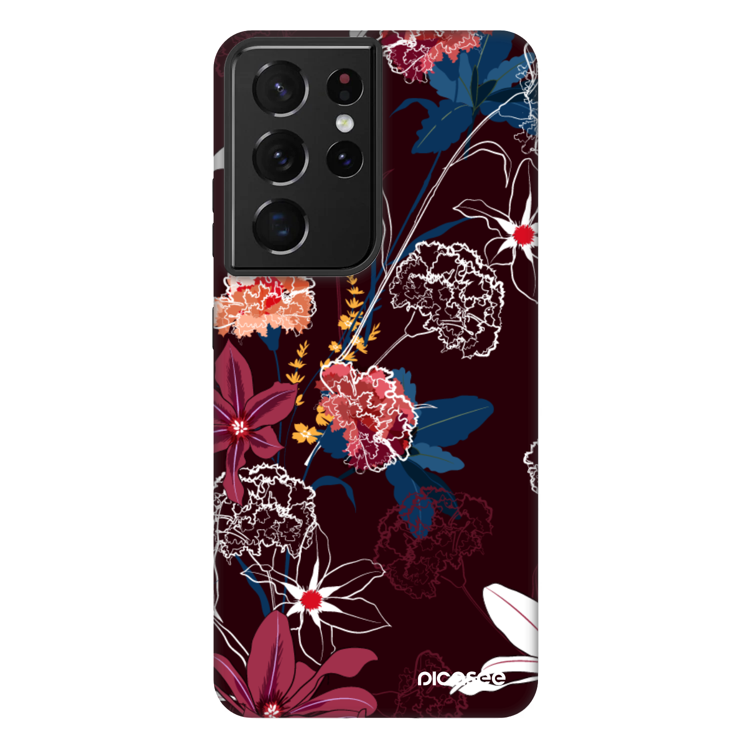 Picasee Fashion Case για Samsung Galaxy S21 Ultra 5G G998B - Dark Meadow
