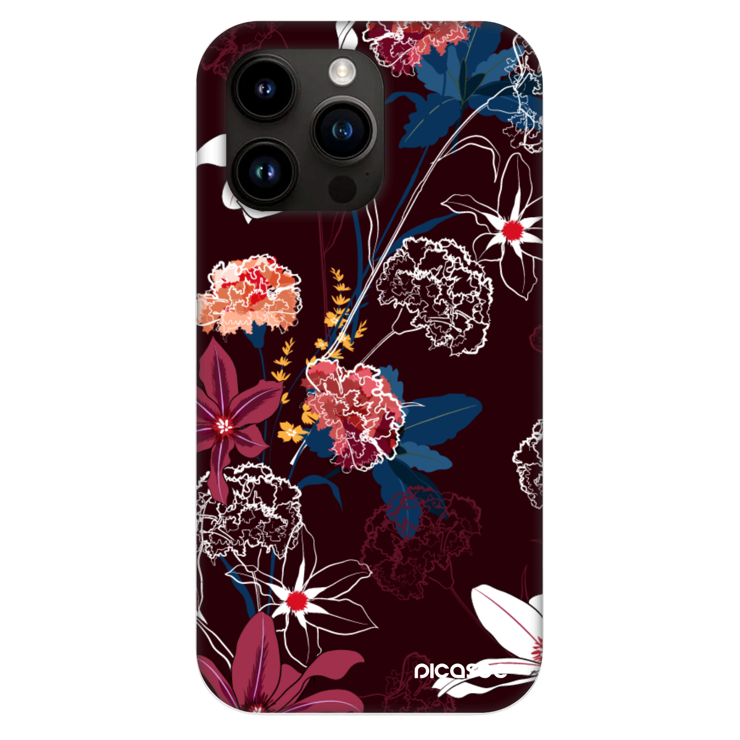 Picasee Fashion Case MagSafe για Apple iPhone 13 Pro - Dark Meadow