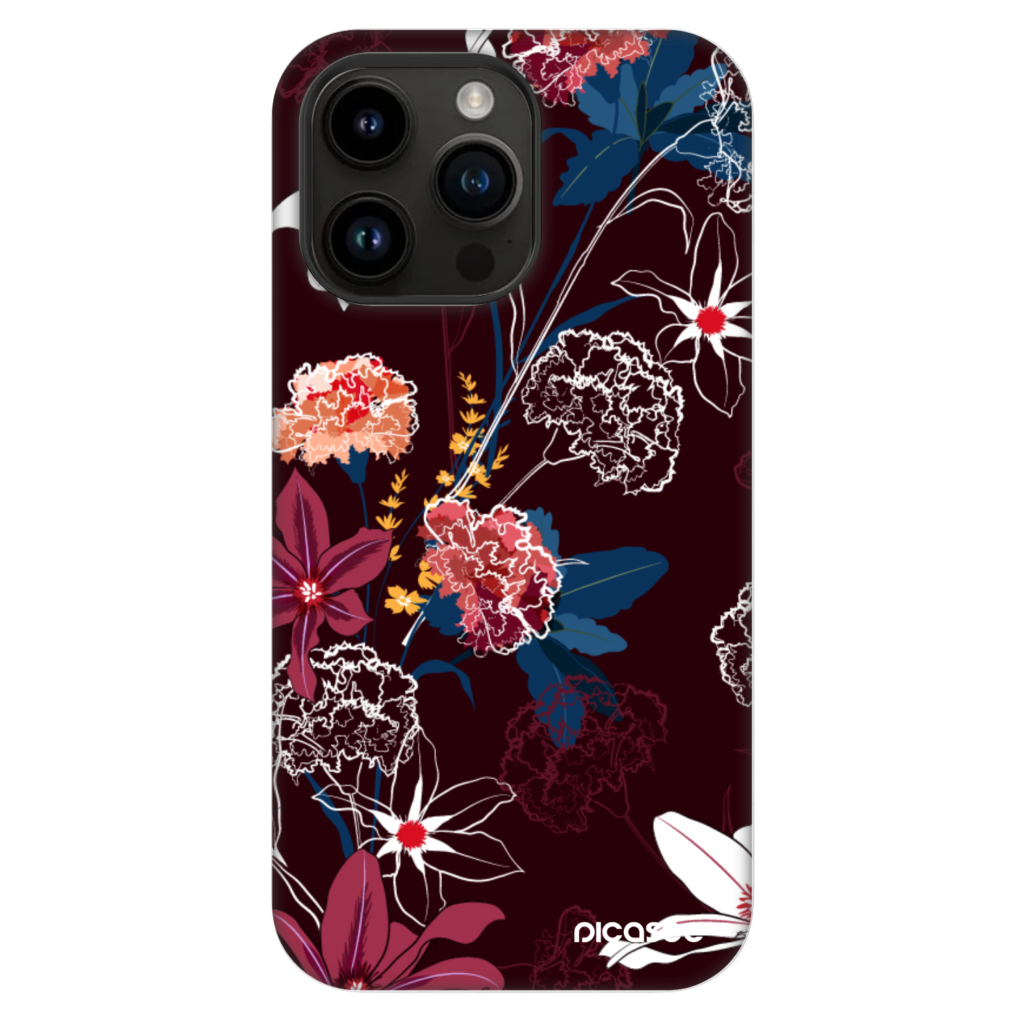 Picasee Fashion Case MagSafe για Apple iPhone 14 Pro Max - Dark Meadow