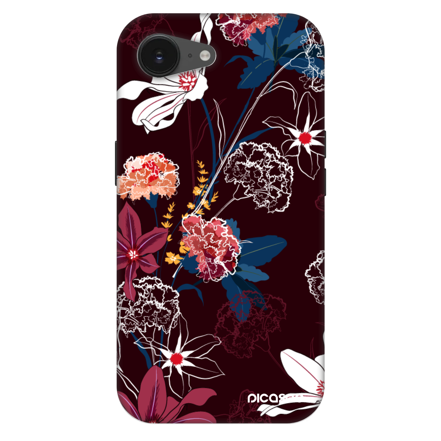 Picasee Fashion Case MagSafe για Apple iPhone 16e - Dark Meadow