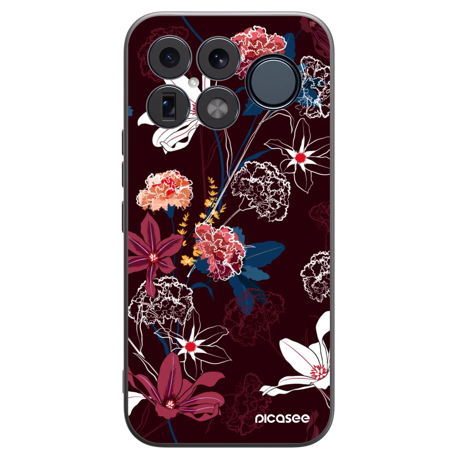Picasee Μαύρη θήκη σιλικόνης για Xiaomi Poco F8 Ultra - Dark Meadow