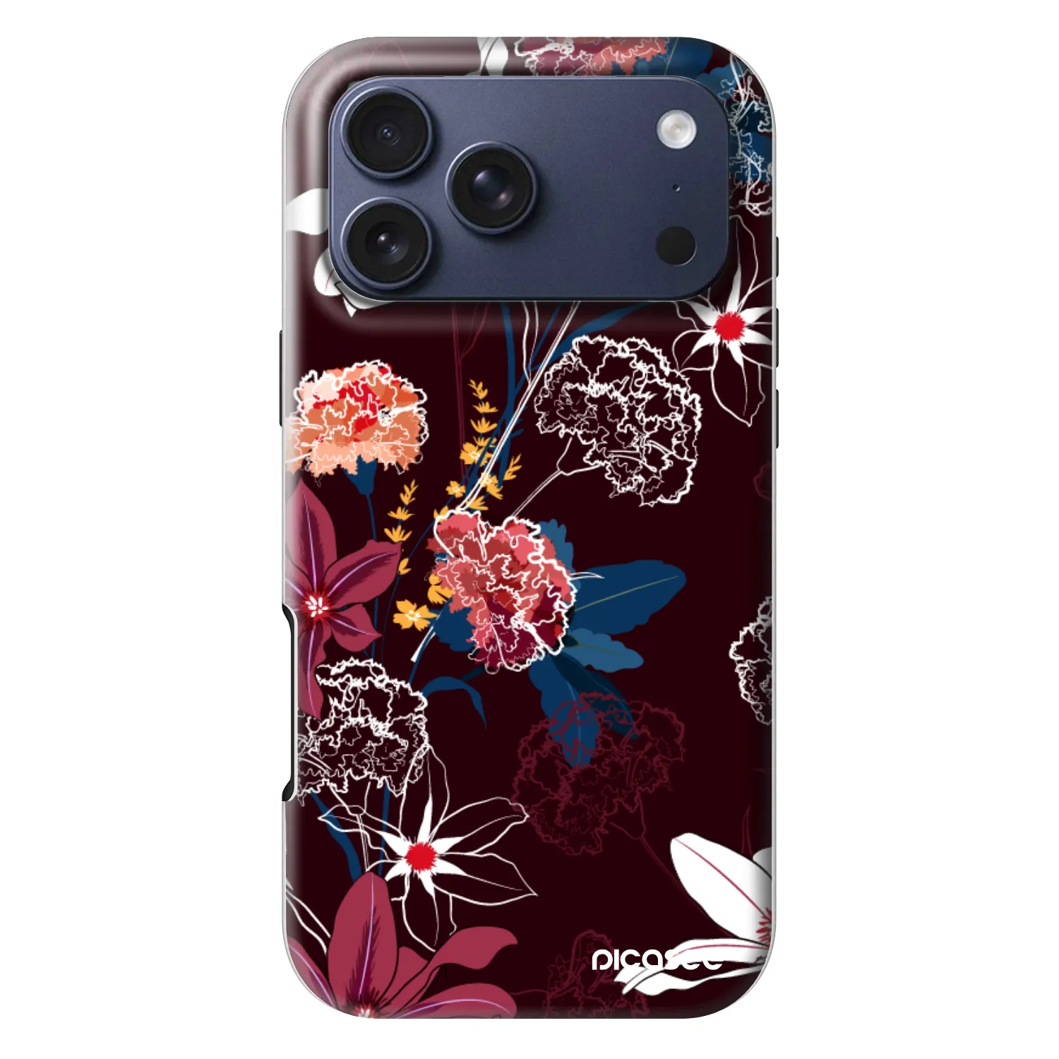 Picasee Fashion Case MagSafe για Apple iPhone 18 Pro Max - Dark Meadow