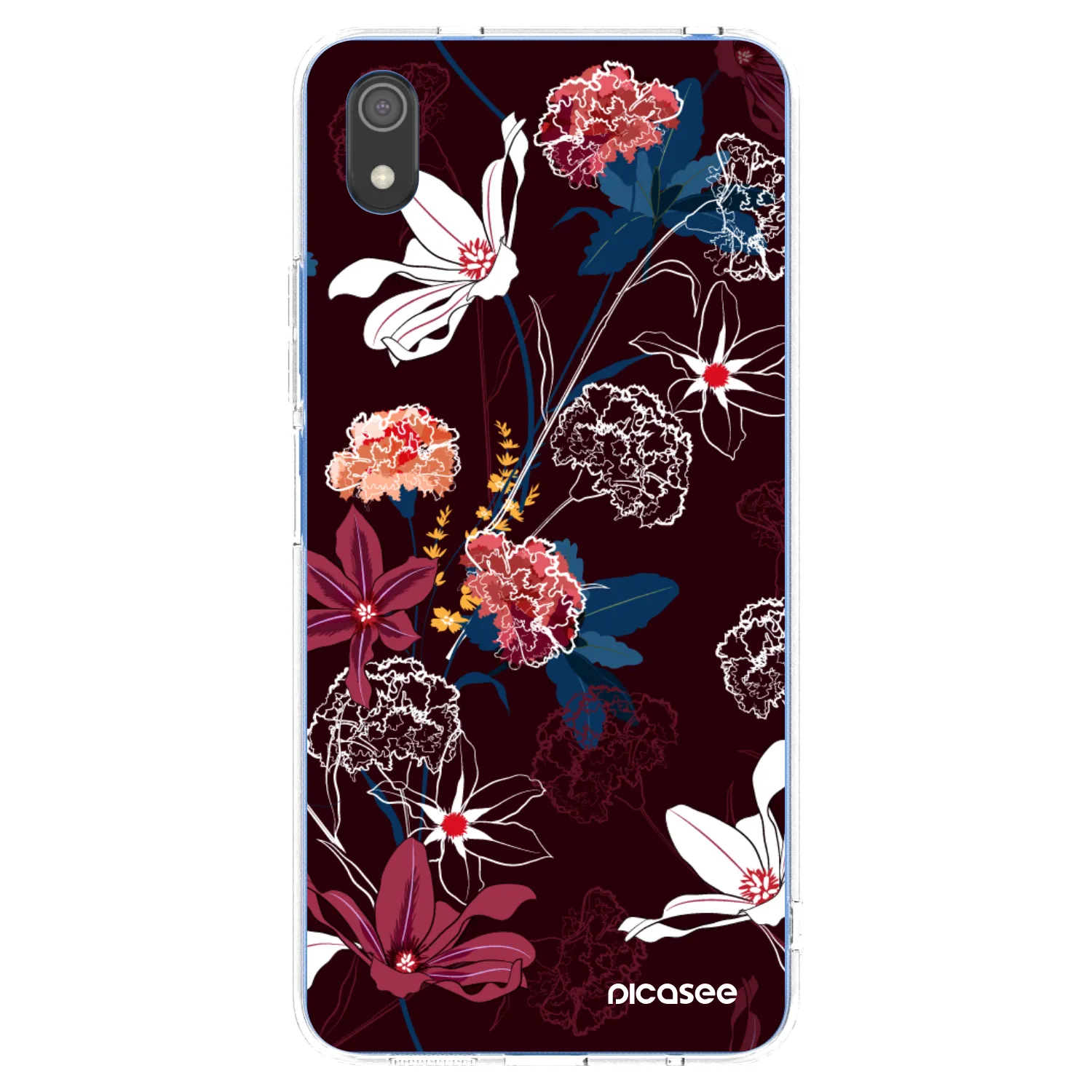 Picasee διαφανής θήκη σιλικόνης Xiaomi Redmi 7A - Dark Meadow