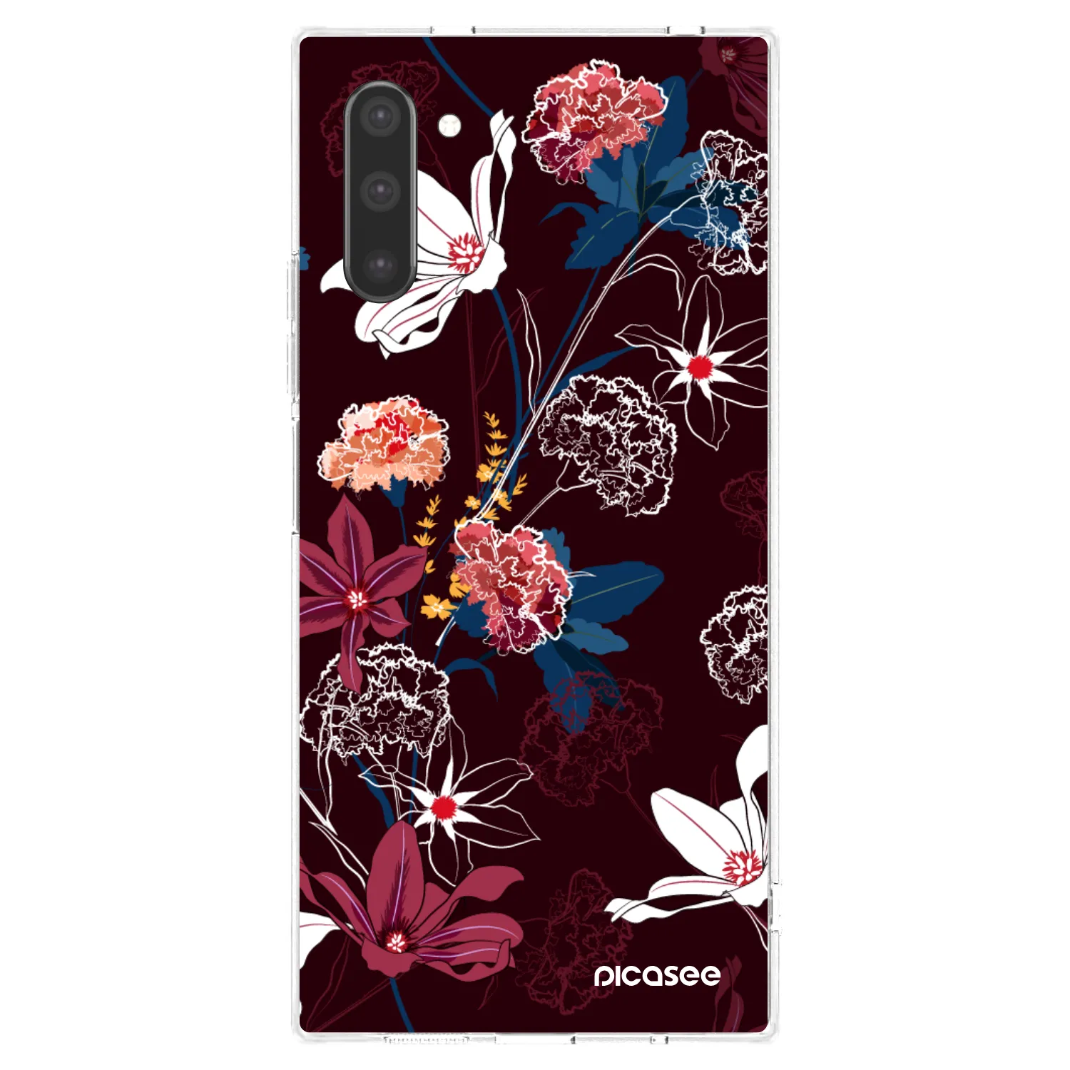 Picasee διαφανής θήκη σιλικόνης Samsung Galaxy Note 10 N970F - Dark Meadow