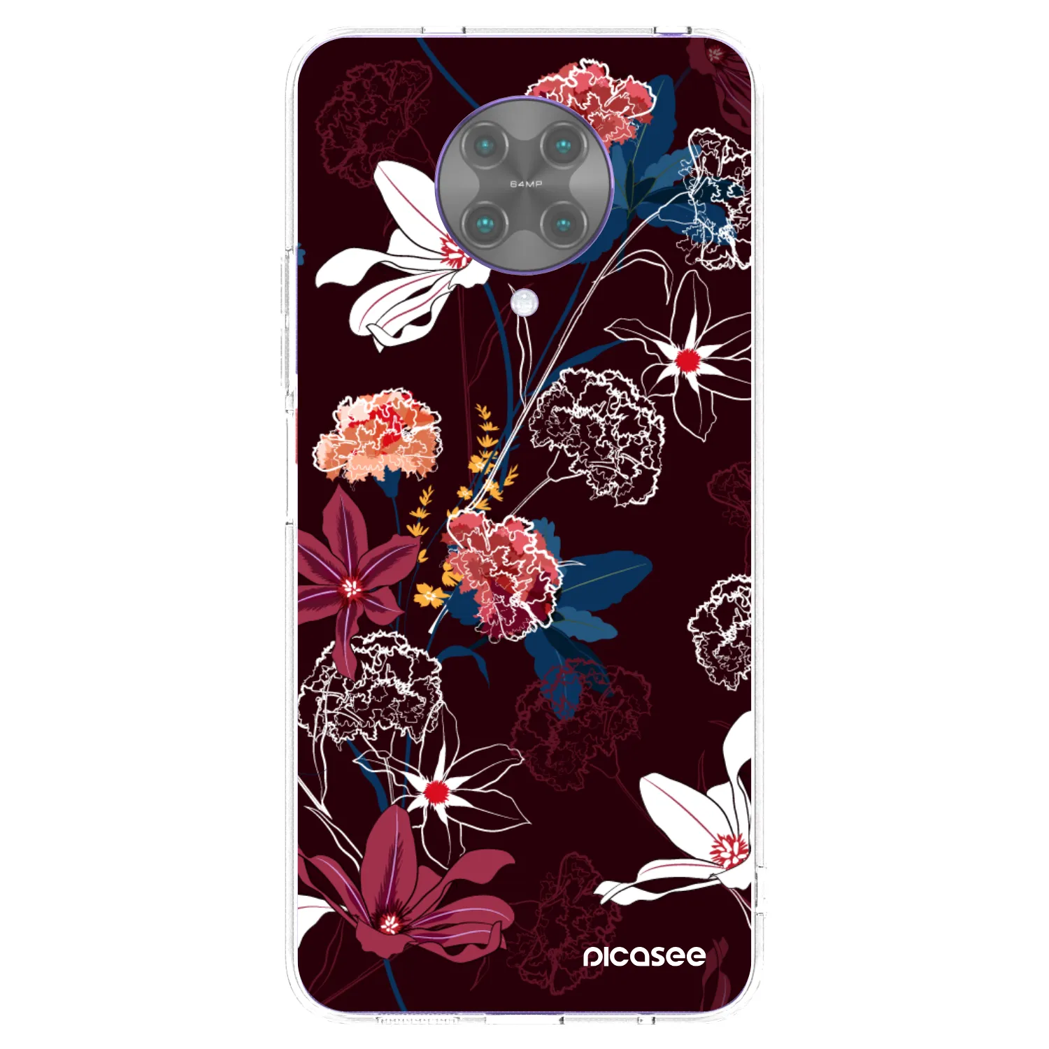 Picasee διαφανής θήκη σιλικόνης Xiaomi Poco F2 Pro - Dark Meadow