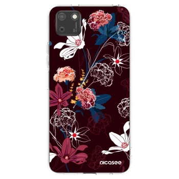 Picasee διαφανής θήκη σιλικόνης Huawei Y5P - Dark Meadow