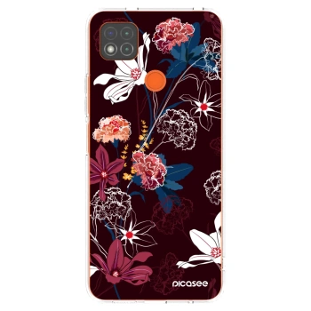 Picasee διαφανής θήκη σιλικόνης Xiaomi Redmi 9C - Dark Meadow