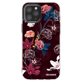 Picasee διαφανής θήκη σιλικόνης Apple iPhone 12 Pro Max - Dark Meadow