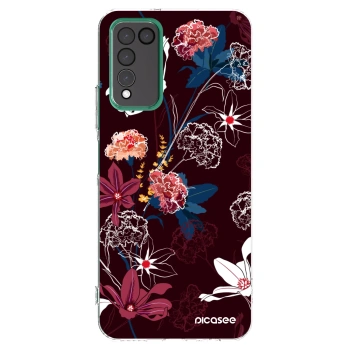 Picasee διαφανής θήκη σιλικόνης Honor 10X Lite - Dark Meadow