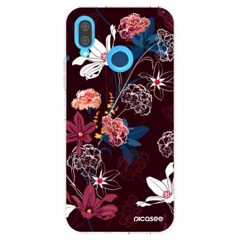 Picasee διαφανής θήκη σιλικόνης Huawei P20 Lite - Dark Meadow