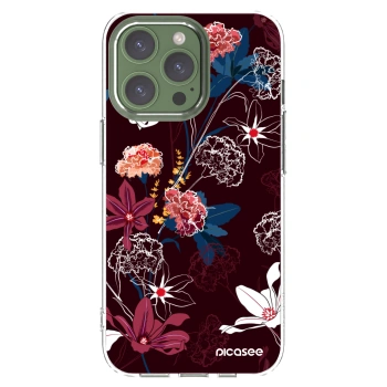 Picasee διαφανής θήκη σιλικόνης Apple iPhone 13 Pro - Dark Meadow