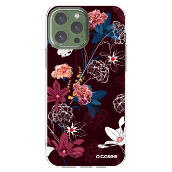Picasee διαφανής θήκη σιλικόνης Apple iPhone 13 Pro Max - Dark Meadow