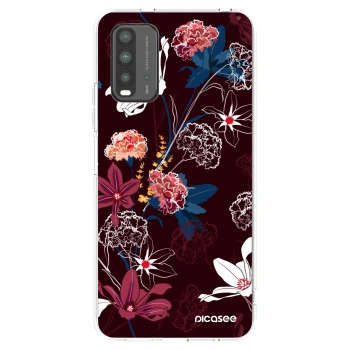 Picasee διαφανής θήκη σιλικόνης Xiaomi Redmi 9T - Dark Meadow