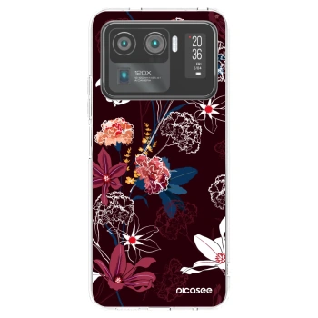 Picasee διαφανής θήκη σιλικόνης Xiaomi Mi 11 Ultra - Dark Meadow
