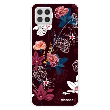 Picasee διαφανής θήκη σιλικόνης Samsung Galaxy A22 A225F 4G - Dark Meadow